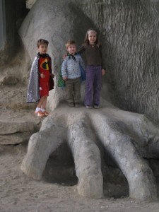 Bridge Troll with kids